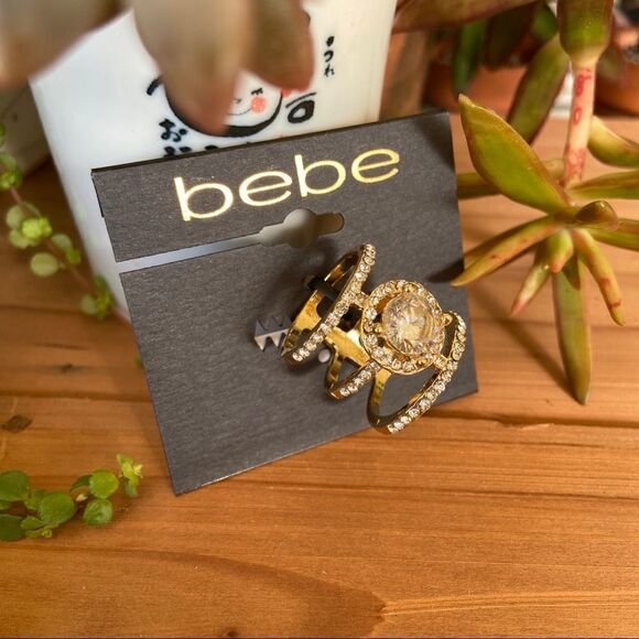 bebe Statement Ring $16 each or bundle 3 for $25 - Picture 5 of 8